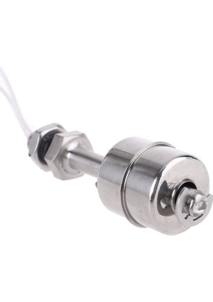 Metal Sıvı Su Seviye Sensörü 65mm Paslanmaz Çelik Şamandıra Mekanik Anahtar Kazan Kap Depo Tank Havuz Akvaryum Pompa Hidroponik 10W
