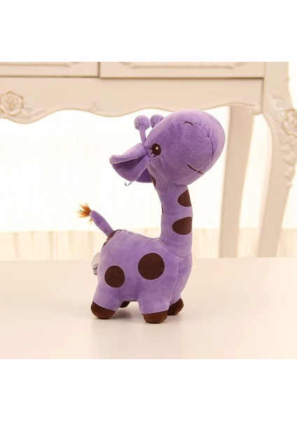 2.8 Inç Zürafa Peluş Oyuncak Doldurulmuş Hayvan Peluş Bebek (Yurt Dışından)