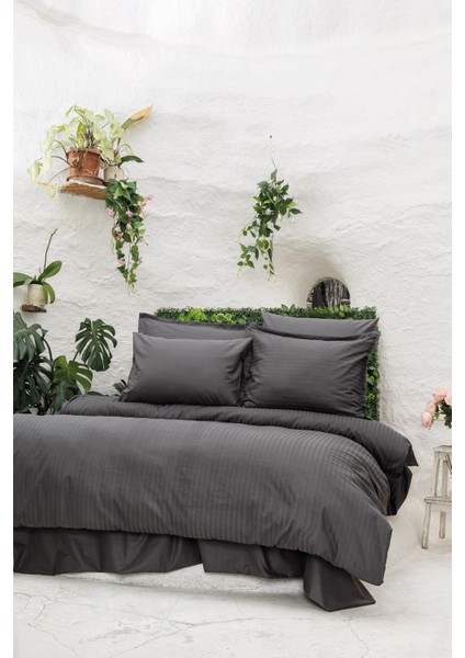 Infinity Shadows Poplin Çift Kişilik Nevresim Takımı