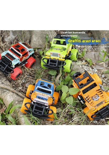 Mini Uzaktan Kumandalı Grafiti Off-Road Elektrikli Uzaktan Kumandalı Oyuncak Arabaaraba1. (Yurt Dışından) fırsatları
