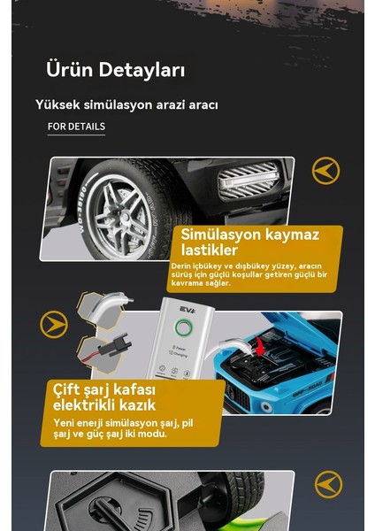 Yüksek Hızlı Sürüklenme Yarışı Oyuncak Arabasını Şarj Eden Dört Tekerlekten Çekişli Uzaktan Kumandalı Araba Arazi Aracıaraba1. (Yurt Dışından) fırsatları