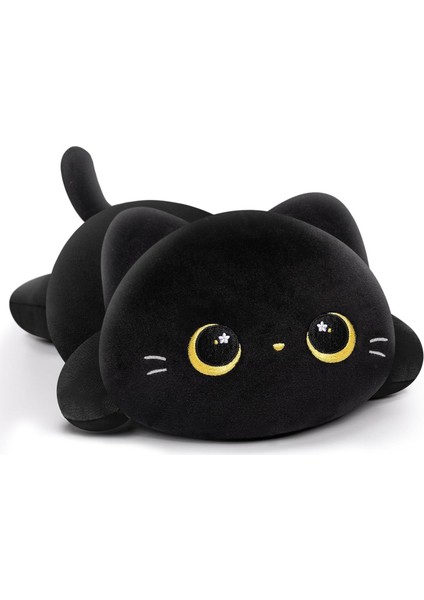 LWJG120。SEVIMLI Kedi Peluş Yastık, Kawaii Peluş Beyaz Kedi Doldurulmuş Oyuncak, Yumuşak Peluş Oyuncak, Çocuklar ve Kızlar Için Vücut Yastığı (Yurt Dışından)