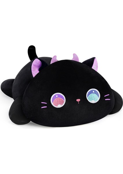 LWJG120。SEVIMLI Kedi Peluş Yastık, Kawaii Peluş Beyaz Kedi Doldurulmuş Oyuncak, Yumuşak Peluş Oyuncak, Çocuklar ve Kızlar Için Vücut Yastığı (Yurt Dışından)