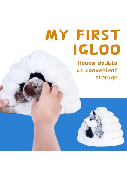 LWJG120。DOLDURULMUŞ Hayvan Seti 5 Parça Peluş Iglolu Bebek Doldurulmuş Hayvanlar Mühür/husky/kutup Ayısı/penguen Doldurulmuş Hayvanlar Içerir (Yurt Dışından) modelleri