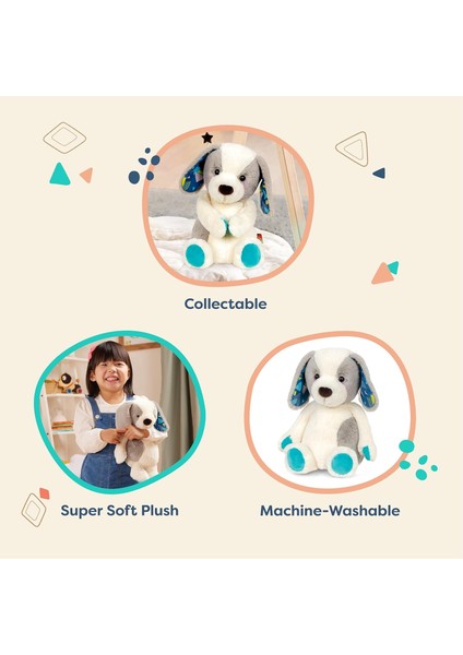 LWJG120。12 Inç Peluş Köpek - Sevimli Köpek Doldurulmuş Hayvan Oyuncak Yumuşak Sevimli Peluş Köpek Yıkanabilir - Şeker Köpek (Yurt Dışından) fiyatları