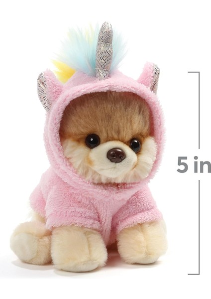 LWJG120。DÜNYANIN En Şirin Köpeği Boo Itty Bitty Boo Unicorn Doldurulmuş Hayvan 5 Inç (Yurt Dışından)