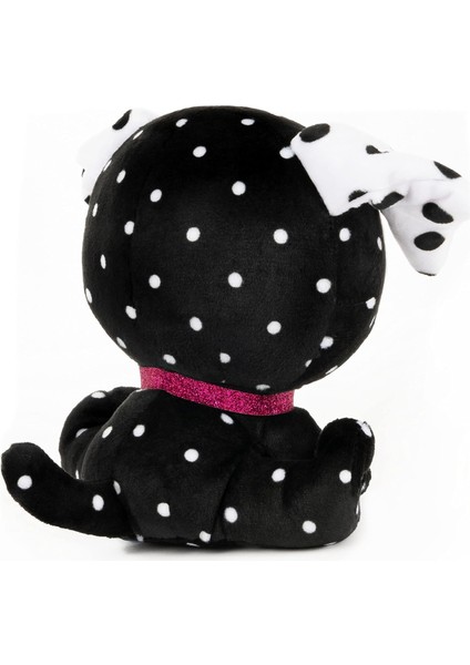 LWJG120。TASARIMCI Moda Pet Dottie Woofington Premium Köpek Peluş Hayvan Yumuşak Peluş, Glitter Siyah ve Beyaz 6 Inç (Yurt Dışından) fırsatları