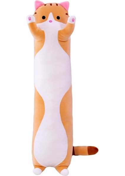 LWJG120。SEVIMLI Karikatür Kedi Yumuşak Yastık - Çocuklar ve Kızlar Için 19.6 Inç Peluş Hayvan Oyuncak (Uzun Sarı Kedi) (Yurt Dışından) fiyatları