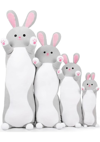 LWJG120。UZUN Peluş Tavşan Oyuncak Bebek Dolması Hayvan Tavşan Peluş Yastık Kucaklama Yastık Çocuklar ve Kızlar Için Hediye (Gri Tavşan 70 Cm/27.5in) (Yurt Dışından) fırsatları