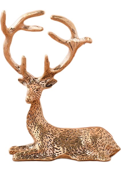 Minyatür Elk Heykelcik Koleksiyonu Bakır Elk Heykeli Ev Masaüstü Dekoru Için (Yurt Dışından) fiyatları