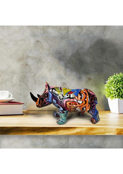 Gergedan Heykeli Figürü Kitaplık Üstü Festivaller (Yurt Dışından) fiyatları