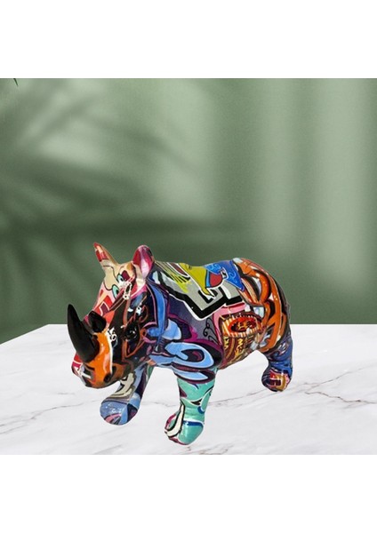 Gergedan Heykeli Figürü Kitaplık Üstü Festivaller (Yurt Dışından) modelleri