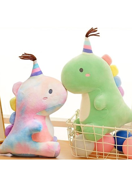 LWJG120。DOLDURULMUŞ Hayvan Peluş Oyuncak, Sevimli Dinozor Oyuncak, Yumuşak Dinozor Peluş Oyuncak, Erkek ve Kız Çocuklar Için Peluş Bebek Hediyesi (Renkli, 9 Inç) (Yurt Dışından) fiyatları