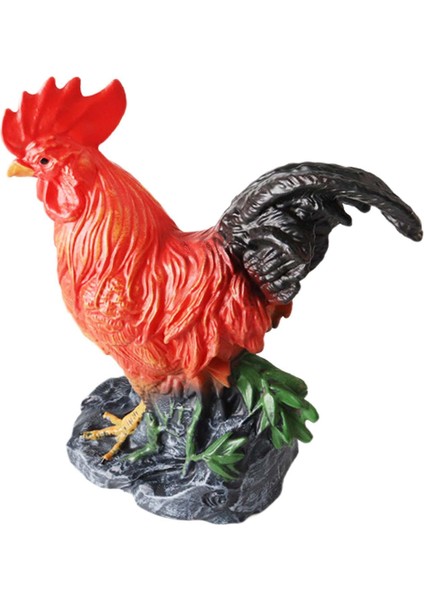 Tavuk Heykelciği Üstü Süsü Feng Shui Dekoru Parti Doğum Günü (Yurt Dışından)