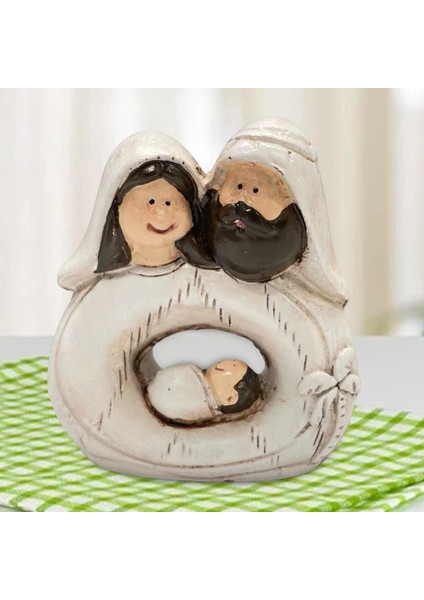 Odası Oturma Odası Festivalleri Için Aile Heykelciği Doğum Sahnesi Heykeli (Yurt Dışından) modelleri