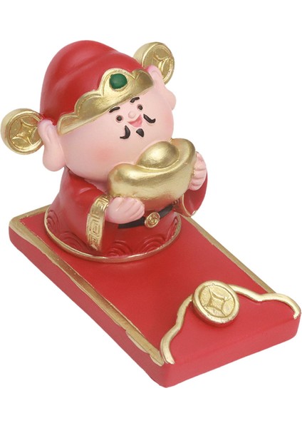 Fortune Isı Figürü Telefon Minyatür Figürü Oturma Odası I Kırmızı (Yurt Dışından) modelleri