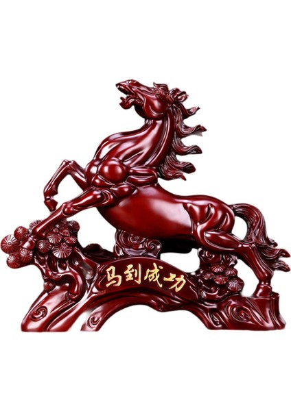 At Heykeli Dekoratif Figür Oturma Odası Kitaplık Orta Parçası (Yurt Dışından)