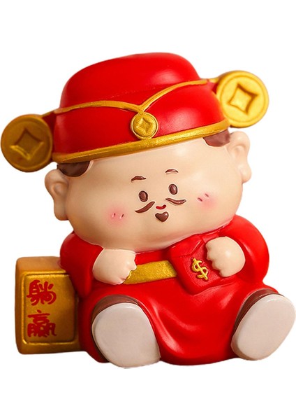 Çin Heykeli Küçük Cai Shen Odası Şans Isı Heykelciğ (Yurt Dışından) modelleri