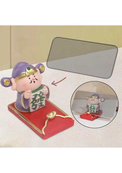Fortune Isı Heykelcik Telefon Karikatür Feng Shui Icı Masaüstü Süsü (Yurt Dışından) indirimleri