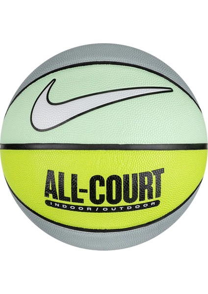 Nike Nike Everyday All Court 8p Deflated Yeşil Unisex Basketbol Topu