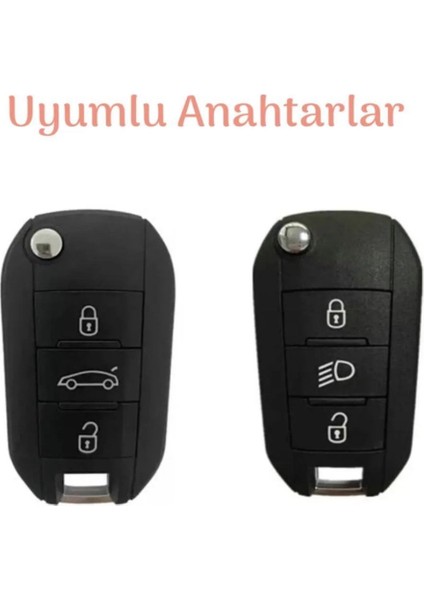 Citroen C4 C4L Kaktüs C3 C6 C8 Anahtar Kılıfı fiyatları