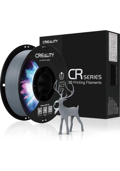 Urhanshop Creality Cr-Petg Gri Filament 1.75MM 1000GR
