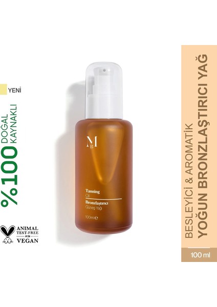 Bronzlaştırıcı Güneş Yağı 100 Ml