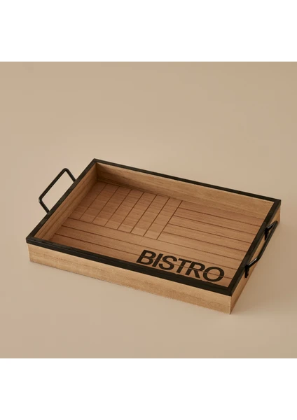 Bella Maison Bistro Tepsi Naturel (36 x 25 x 7,5 cm)