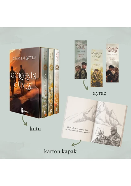 Gölgenin Güneşi Serisi Kutulu Set - Meryem Soylu