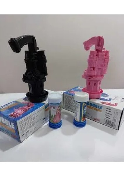 Pilli Köpük baloncuk Tabancası