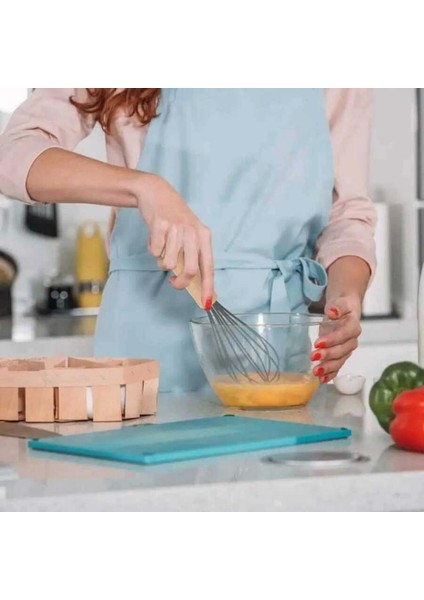 Silikon Çırpıcı 23 cm Ahşap Sap (Sap-30)