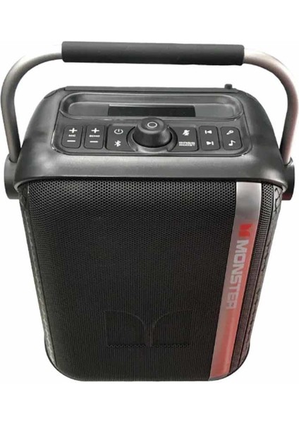 Monster Traveler 1 Mikrofonlu Yüksek Güçlü Bluetooth Hoparlör 200W