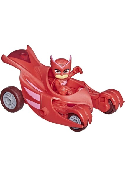 Pj Masks Owl Glıder Baykuş Kız Arabası ve Figür Pija Maskeliler New Series