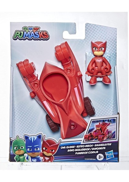 Pj Masks Owl Glıder Baykuş Kız Arabası ve Figür Pija Maskeliler New Series