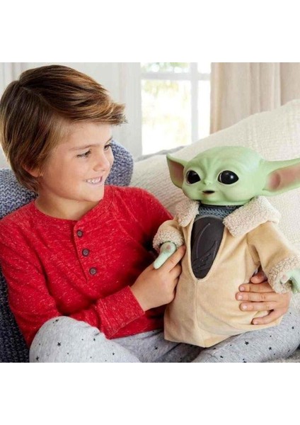 HPG49 The Child Baby Yoda The Mandalorian Din Grogu Peluş 28 cm modelleri