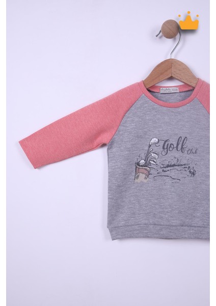 Babyhola 6-24 Ay Golf Club Erkek Bebek Çocuk Eşofman Takımı 12038