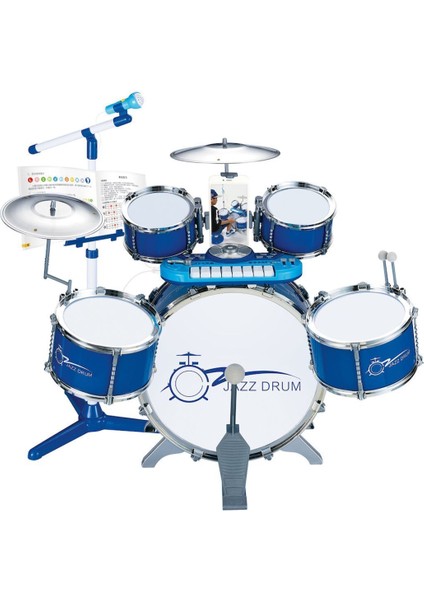 Mikrofonlu Mp3 Çalar Bateri Set