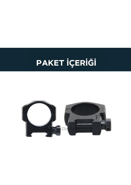 30MM Dürbün Için Picatinny Ray Ayağı - Alçak - Sctm-27