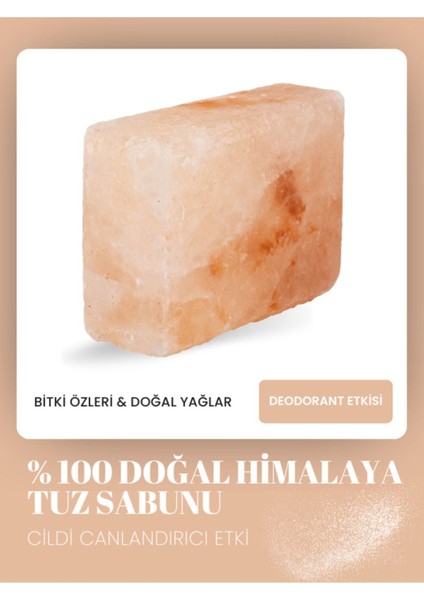 Zeynep Büyükbay Doğal Himalaya Tuz Sabunu (Mineral Sabunu)