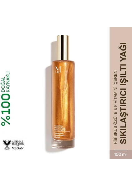 Golden Hour Vitamin Içerikli Işıltı Yağı 100 ml