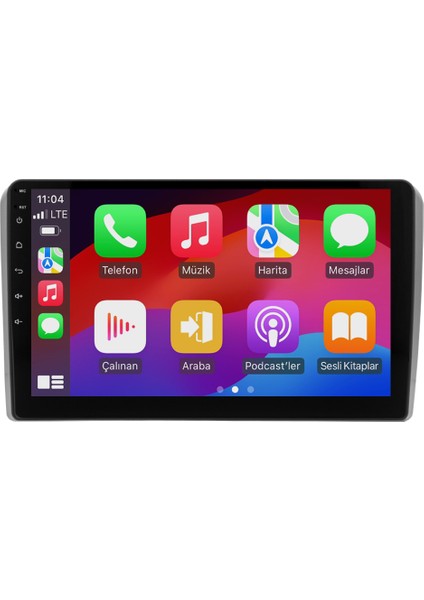 Ford Fiesta (2006-2009) Android 14 Multimedya Carplay 10 Inch 4 GB Ram / 64 GB Hafıza Crv-4119Xr