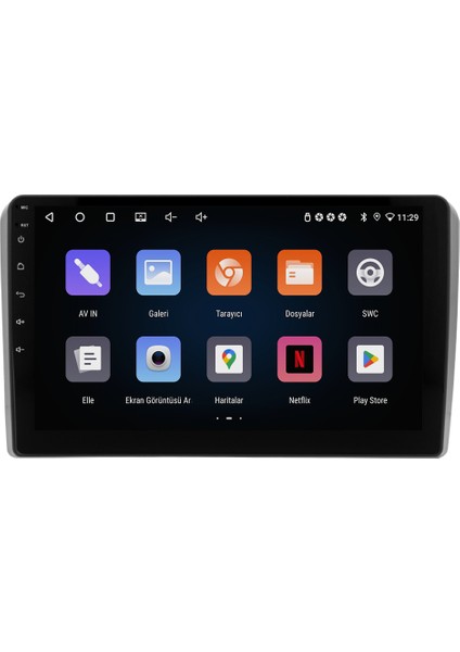 Ford Fiesta (2006-2009) Android 14 Multimedya Carplay 10 Inch 4 GB Ram / 64 GB Hafıza Crv-4119Xr