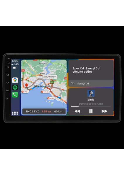 Chevrolet Captiva (2006-2011) Android 14 Multimedya Carplay 10 Inch 4 GB Ram / 64 GB Hafıza Crv-4053XR