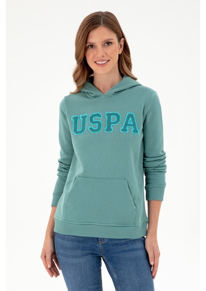 U.S. Polo Assn. Kadın Mint Sweatshirt 50296931-VR090