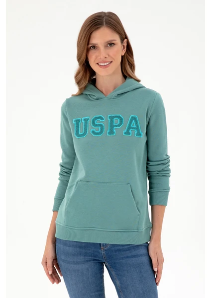 U.S. Polo Assn. Kadın Mint Sweatshirt 50296931-VR090