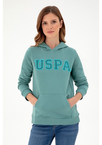 U.S. Polo Assn. Kadın Mint Sweatshirt 50296931-VR090