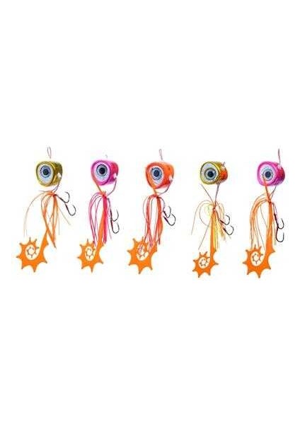 Salty Rubber 40GR gr Serisi Tai Rubber Set 03 Orange Gold 3D Eye fırsatları