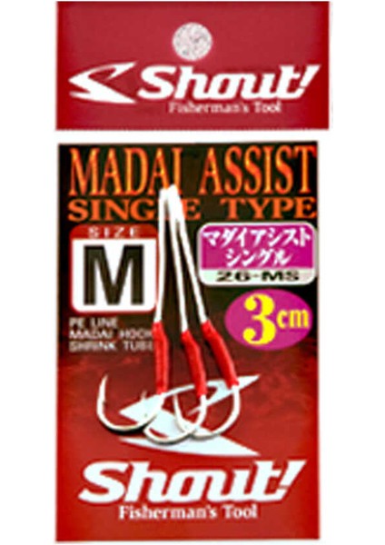 Madai Assist Single Olta Iğnesi Standart-S