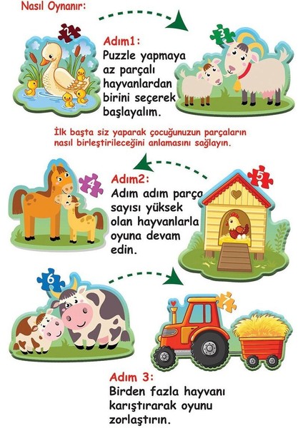 Taba Grup 1734 Baby Puzzle- Ilk Çiftlik Puzzle modelleri
