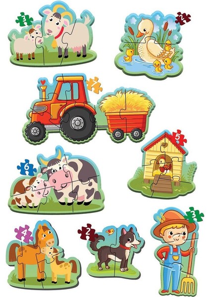 Taba Grup 1734 Baby Puzzle- Ilk Çiftlik Puzzle indirimleri